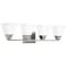 Progress Lighting Clifton Heights Collection Four-Light Bath & Vanity P300161-009 - alternate 1